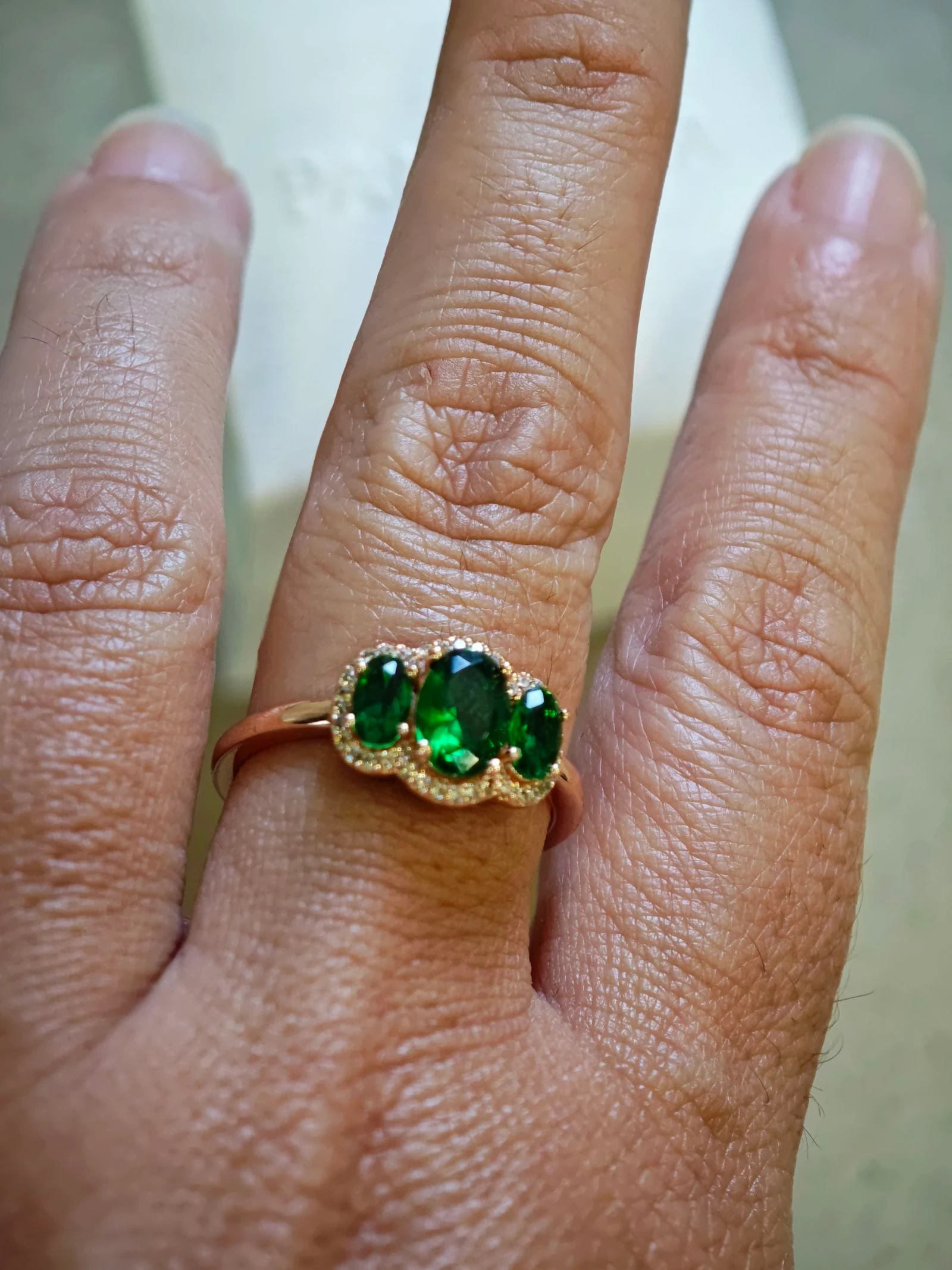 Anel Pandora Três Pedras Vintage – photo 9